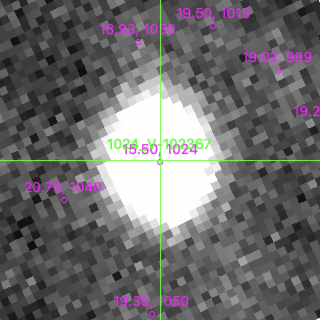 V-102367 in filter V on MJD  59849.180