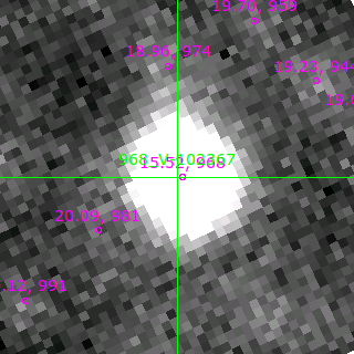 V-102367 in filter V on MJD  59851.150