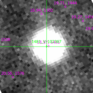 V-102367 in filter V on MJD  60262.140