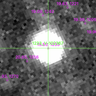 V-102367 in filter V on MJD  60290.150