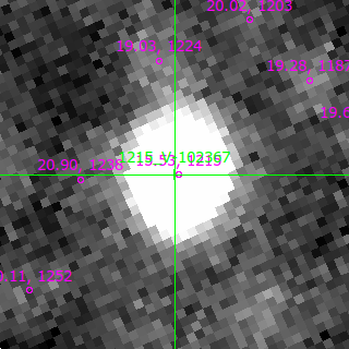 V-102367 in filter V on MJD  60292.180