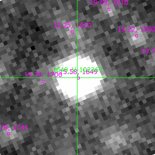 V-102367 in filter V on MJD  60342.090