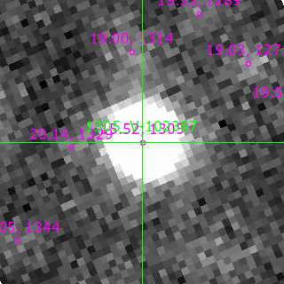 V-102367 in filter V on MJD  60564.220