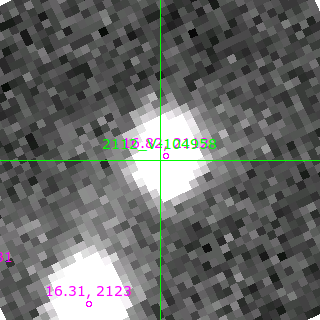 V-104958 in filter R on MJD  59903.260