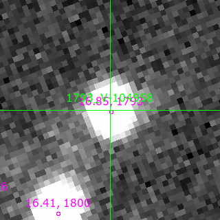 V-104958 in filter R on MJD  60651.210