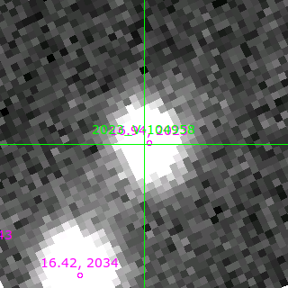 V-104958 in filter V on MJD  59851.190
