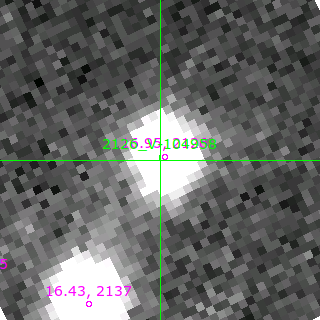 V-104958 in filter V on MJD  59903.260