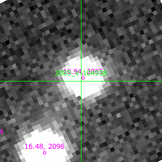 V-104958 in filter V on MJD  60261.160