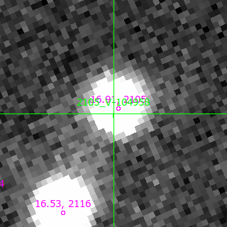 V-104958 in filter V on MJD  60290.230
