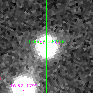 V-104958 in filter V on MJD  60651.210