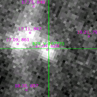 V-107775 in filter I on MJD  57964.360