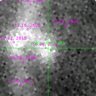 V-107775 in filter R on MJD  59849.160