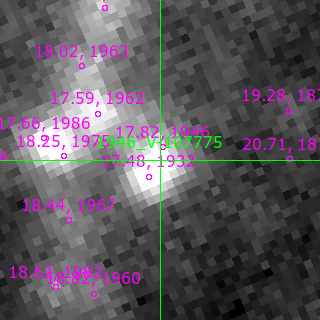 V-107775 in filter R on MJD  60556.260