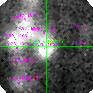 V-107775 in filter V on MJD  58695.360
