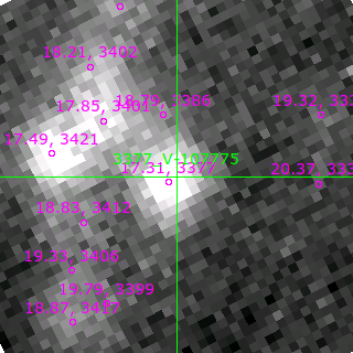 V-107775 in filter V on MJD  59794.380