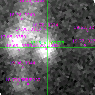 V-107775 in filter V on MJD  59851.140