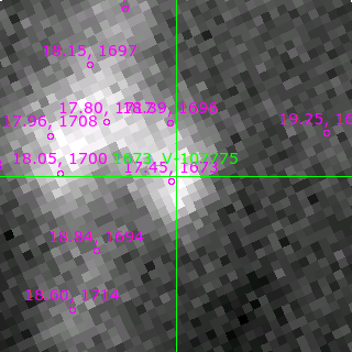 V-107775 in filter V on MJD  59854.230