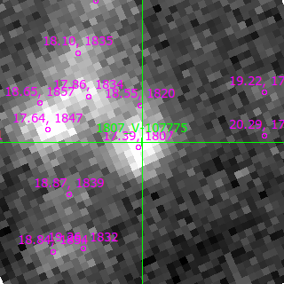 V-107775 in filter V on MJD  60205.160