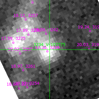 V-107775 in filter V on MJD  60262.140