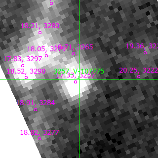 V-107775 in filter V on MJD  60290.170