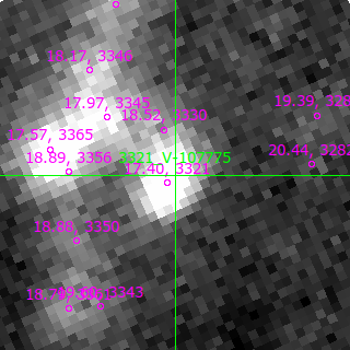 V-107775 in filter V on MJD  60292.190