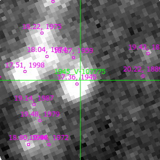 V-107775 in filter V on MJD  60342.090