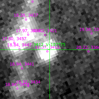 V-107775 in filter V on MJD  60342.090