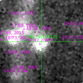 V-107775 in filter V on MJD  60529.360