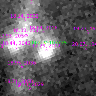 V-107775 in filter V on MJD  60651.160