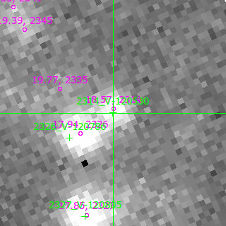 V-120530 in filter B on MJD  60172.370