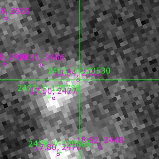 V-120530 in filter V on MJD  60612.140