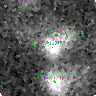 V-120786 in filter B on MJD  59823.240