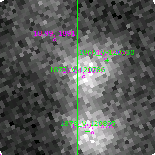 V-120786 in filter B on MJD  59854.220