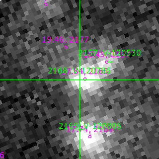 V-120786 in filter B on MJD  60556.240