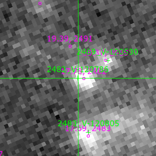 V-120786 in filter R on MJD  60504.380