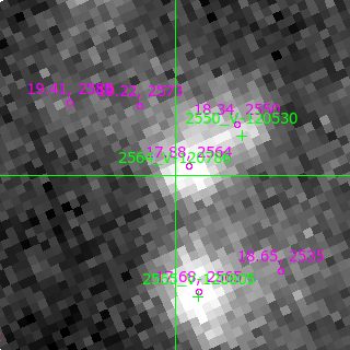 V-120786 in filter V on MJD  60290.150