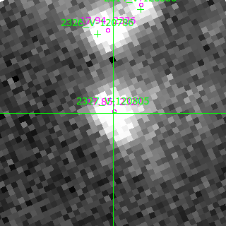 V-120805 in filter B on MJD  60172.370