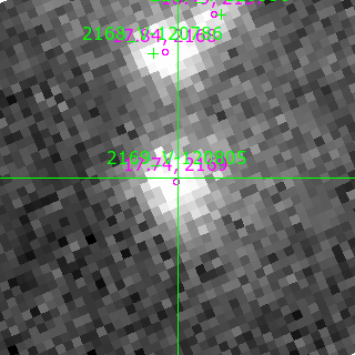 V-120805 in filter B on MJD  60556.240