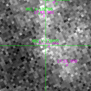 V-120805 in filter I on MJD  60227.120