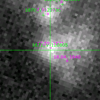 V-120805 in filter R on MJD  57634.370