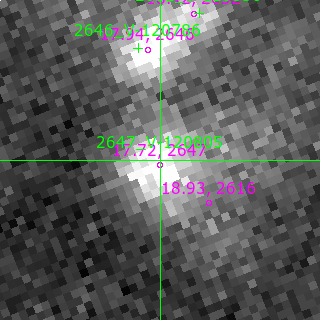 V-120805 in filter V on MJD  60651.140