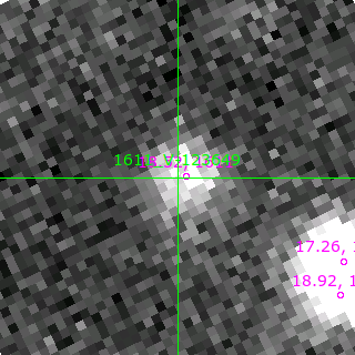 V-123649 in filter B on MJD  59903.180