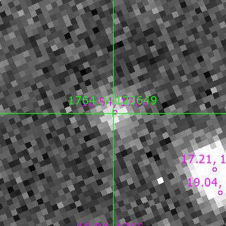 V-123649 in filter B on MJD  60564.220