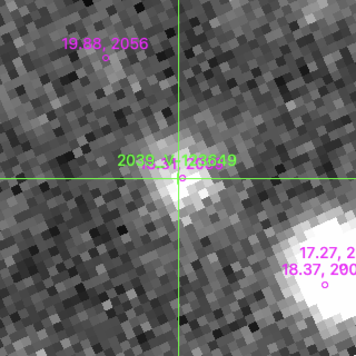 V-123649 in filter V on MJD  60290.130