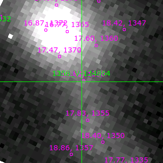 V-124864 in filter B on MJD  58045.160