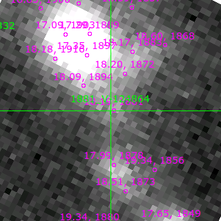 V-124864 in filter B on MJD  58108.110