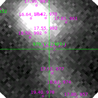 V-124864 in filter B on MJD  58420.080