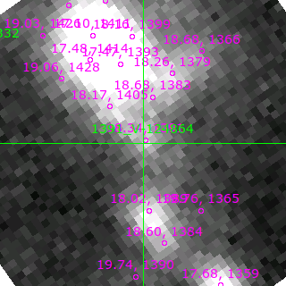 V-124864 in filter B on MJD  58784.120