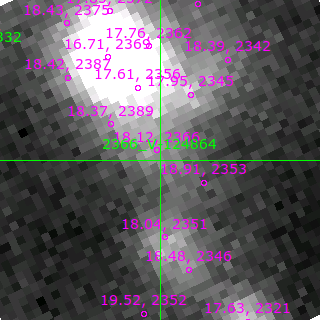 V-124864 in filter B on MJD  59823.240