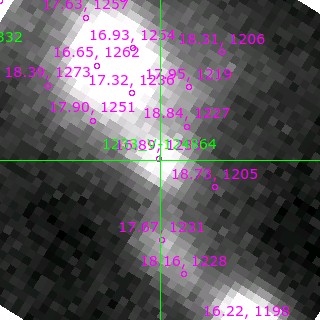 V-124864 in filter R on MJD  58316.380
